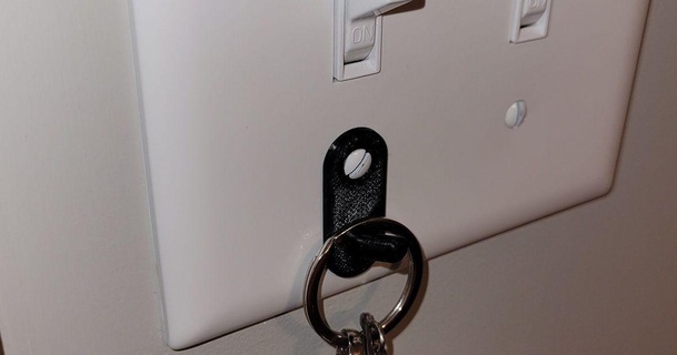 Schlüssel Haken nick218 3D Modelle Haushalt Haus Ausrüstung Schlüsselhalter Schlüsselanhänger Schlüsselhaken 3d print model - Mito3D