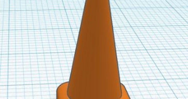 cone de circulation 3dprint64 3D Models Hobby & Makers Automotive 3d print model - Mito3D