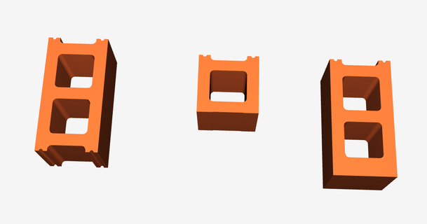 cinder blocks jmorrison7 3D Models Hobby & Makers Other Ideas 3d print model - Mito3D