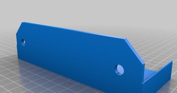 wd Buch Mauer montieren Regal hyx 3D Modelle Haushalt Büro thingiverse 3d print model - Mito3D