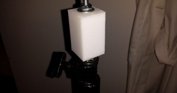 5 8 luce In piedi rubinetto 1 4 20 bullone autonomo 3D Modelli passatempo creatori idee presa fotografia thingiverse lightstand 3d print model - Mito3D