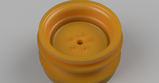 19 smooth wheel steel deep offset lens mount maverick 3D Models Hobby & Makers RC Robotics rccrawler 3d print model - Mito3D