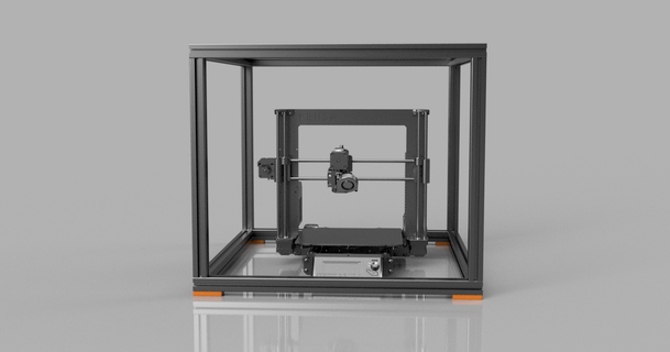 feets ratrig mesh 3030 enclosure cuboid 2191hpar 3D Models Printers Accessories stand e feet 3d print model - Mito3D