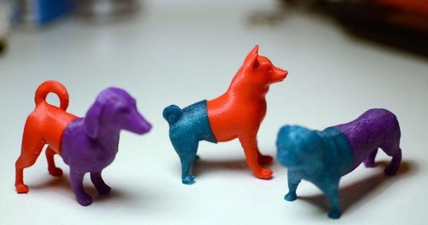 miscelabile cane puzzle gioco ragazzi 3D Modelli giocattoli Giochi Brain teasers magnete cucciolo bassotto 3d print model - Mito3D