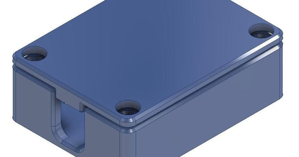 volumen controlar caja mini tapa jamesr5d4 3D modelos pasatiempo hacedores electrónica recinto electronico 3d print model - Mito3D