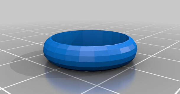 Ring 16 5mm innere Durchmesser michal fortfahren 3D Modelle Mode Frauen thingiverse 3d print model - Mito3D