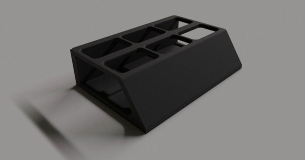controlo remoto controle suporte v4 ecks calibur 3D modelos casa escritório thingiverse 3d print model - Mito3D