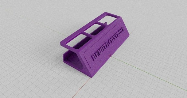 Fernbedienung Steuerung Stand ecks calibur 3D Modelle Haushalt Büro thingiverse 3d print model - Mito3D