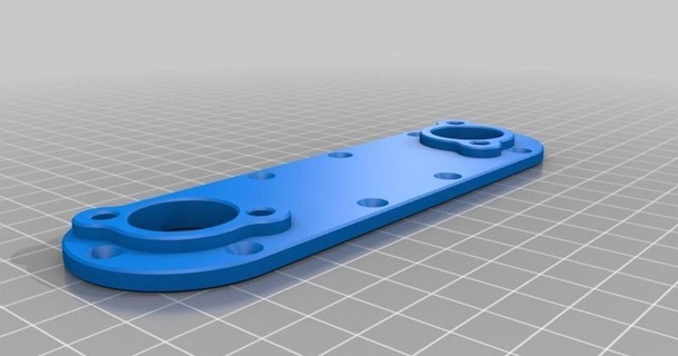 hpi filter mount titanen 3D Models Hobby & Makers RC Robotics thingiverse rccar 3d print model - Mito3D