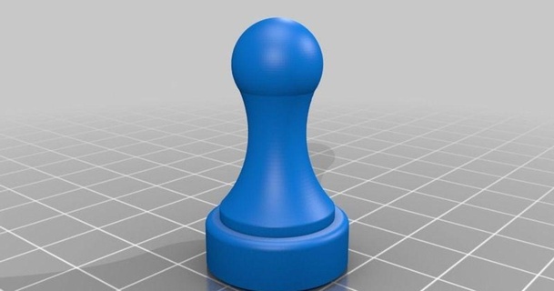 Rapidez xadrez titãs 3D modelos brinquedos jogos borda thingiverse rápido 3d print model - Mito3D