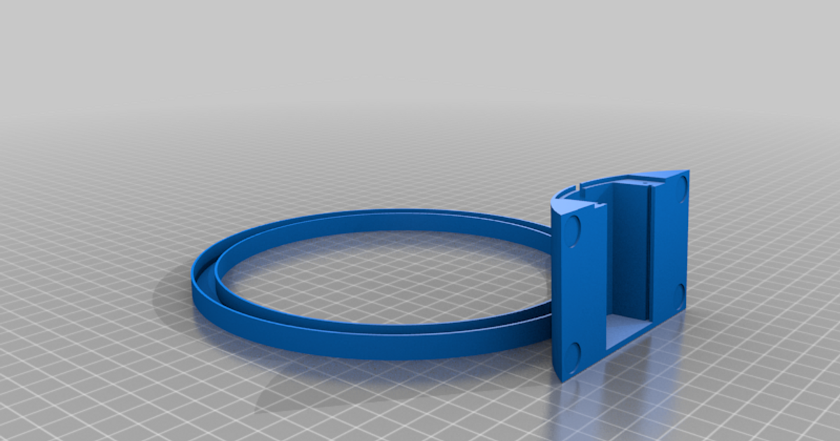 orologio base 170mm solido guidato squillare 3D Modelli domestico ufficio thingiverse 3D print model - Mito3D