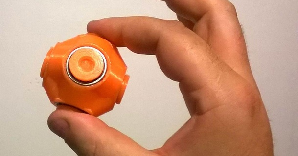 cube spinner sardaukar 3D Models Gadgets Other fidget thingiverse 3d print model - Mito3D