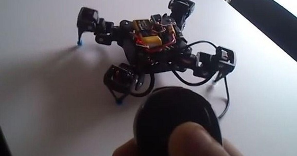 18dof hexápodo 12dof cuadrúpedo modificaciones sardaukar 3D modelos pasatiempo hacedores RC robótica robot robótico servo thingiverse 3d print model - Mito3D