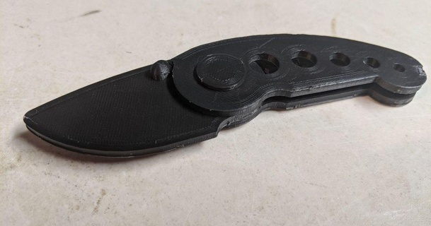 abgestumpft falten Messer maltvat 3D Modelle Hobby Macher Werkzeuge thingiverse 3d print model - Mito3D