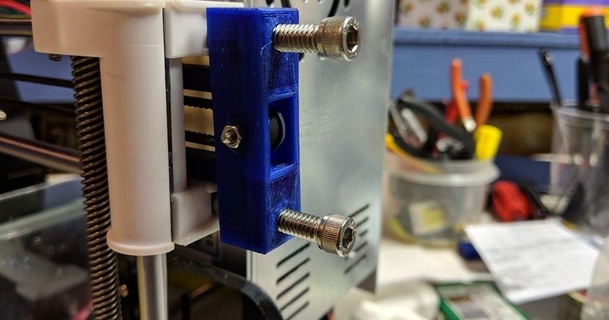 anet a8 x-belt tensioner 1 4-20 screws wide pulley maltvat 3D Models Printers - Upgrades aneta8 thingiverse aneta8upgrade 3d print model - Mito3D
