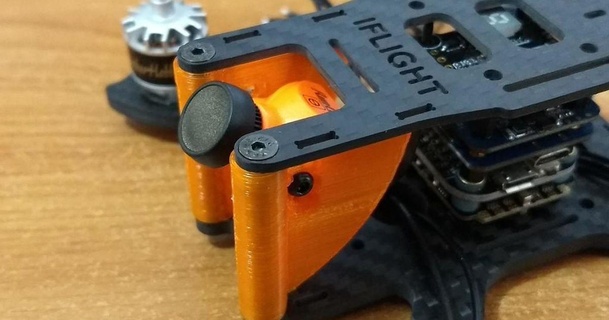 iflight ix3 v2 runcam split mini camera mount goz72 3D Models Hobby & Makers RC Robotics thingiverse 3d print model - Mito3D