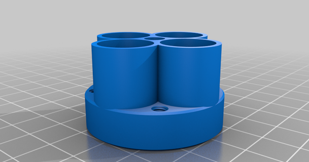 lee app acp universal tube holder threaded m4 ball detent holes jmynheir 3D Models Hobby & Makers Other Ideas thingiverse 3d print model - Mito3D