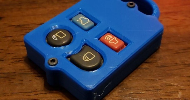 guado 4 pulsante chiave Imbrogliare è sottolineato 3D Modelli passatempo creatori settore automobilistico thingiverse 3d print model - Mito3D