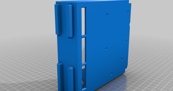 ender 3 frente electrónica recinto jstory987 3D modelos pasatiempo hacedores ideas thingiverse 3d print model - Mito3D