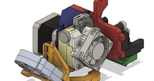 exoslide titã aero monte undermount conduziu jstory987 3D modelos impressoras Atualizações thingiverse e3dtitanaero titanaero 3d print model - Mito3D