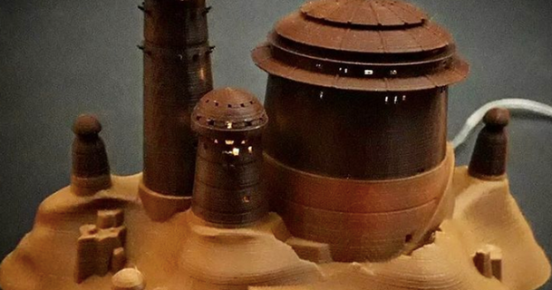 Jabba 39 s Palácio boba gordo tatooine Guerra Estrelas miniworld3d 3D modelos brinquedos jogos Vader mmu darth bobafett 3d print model - Mito3D