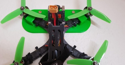 drone wallmount cooldude download free stl model printablescom 3d models hobby & makers rc robotics holder armattan 3d print model - Mito3D