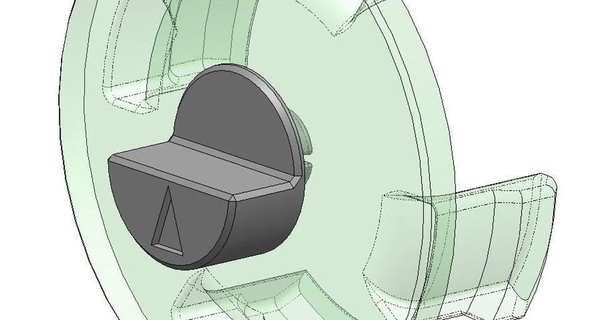 tesla 3 wheel cap measuring ride height engineering guy 3D Models Hobby & Makers Automotive teslamodel3 thingiverse 3d print model - Mito3D