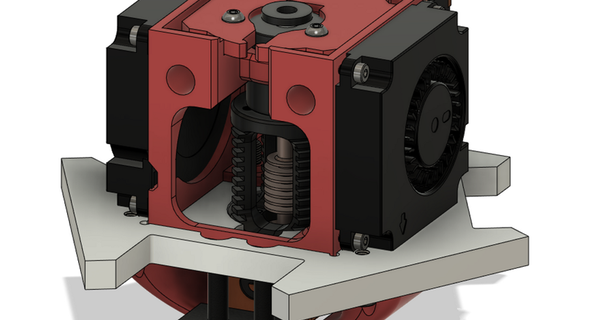flsun sr Super Rennfahrer Effektor hotend Versammlung Ryanmaverick 3D Modelle Drucker Upgrades thingiverse Deltaeffektor 3d print model - Mito3D
