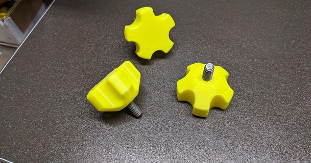 knob enclosed hex screw - 1 4 inch m6 metric kaje 3D Models Hobby & Makers Mechanical Parts 3d print model - Mito3D