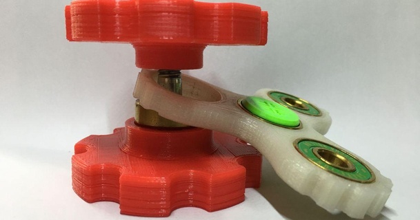 spinner rulman ekstraktör federico esquivel 3D modeller hobi yapımcılar araçlar kıpır stres çarkı 608bearing 3d print model - Mito3D