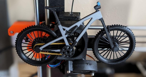 completo suspensión mtb visualizador causa perdida 3D modelos impresoras actualizaciones bicicleta montaña extrusorvisualizador 3d print model - Mito3D