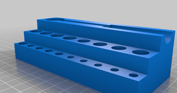 wheeler master roll pin punch organizer damin69 3D Models Hobby & Makers Tools thingiverse 3d print model - Mito3D
