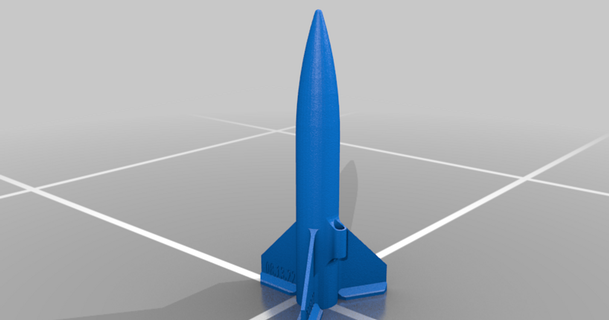 table topper functional rocket boyson-ipl 3D Models Learning Engineering thingiverse modelrocket 3d print model - Mito3D