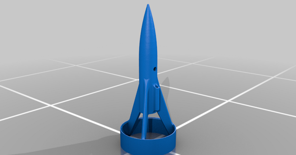 pixi 1 fusée boyson ipl 3D modèles apprentissage ingénierie chose universelle 3d print model - Mito3D