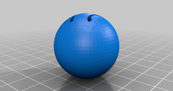 justinsdk emozione palla separato db 3D Modelli arte design 2D piatti loghi giocattolo domestico magnete thingiverse 3d print model - Mito3D