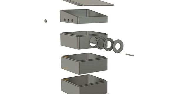 Vogelhaus Jerry 3D Modelle Haushalt draussen Garten Vogel Box Tier Haus 3d print model - Mito3D