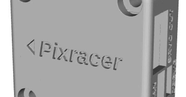Pixracer klein Gehäuse v1 bcj 3D Modelle Hobby Macher RC Robotik thingiverse 3d print model - Mito3D