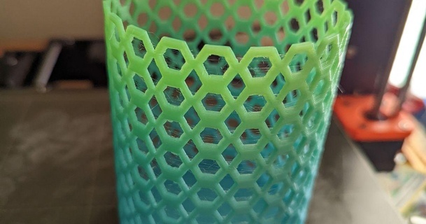 hexagon pen cup deinfinityx 3D Models Household Office penholder pencup 3d print model - Mito3D