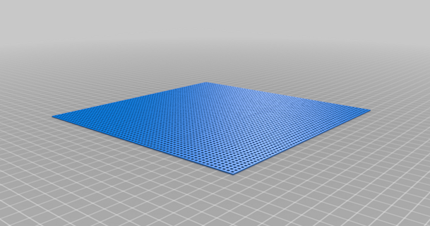 tela maglia 3 buchi per cm 7 pollice collegamento aereo 3D Modelli passatempo creatori idee thingiverse 3d print model - Mito3D