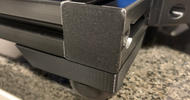misumi 3030 endcap 3ddk 3D Models Printers - Upgrades extrusion 3d print model - Mito3D