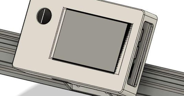 Ahududu pi ekran yazıcı muhafaza jstory987 3D modeller yazıcılar yükseltmeler delta ahududu Klipper 3d print model - Mito3D