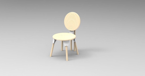 3d imprimé chaise tabouret table grand pays 3D modèles Ménage vivant chambre 3d print model - Mito3D