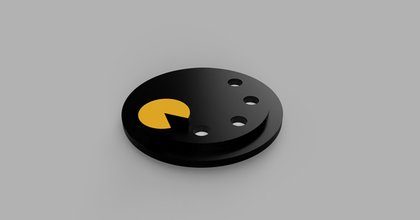 Pacman Extruder Visualizer rhynes 3D Modelle Drucker Zubehör Prusa Videospiel Videospiele 3d print model - Mito3D