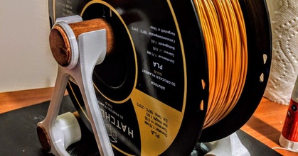 filament bobine titulaire soutien Greg Télécharger libre stl modèle imprimablescom 3d modèles imprimantes accessoires 3d print model - Mito3D