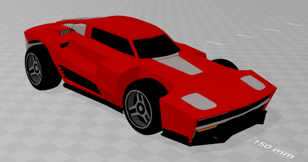 éclater fusée ligue bigboybob 3D modèles jouets Jeux Véhicules chose universelle rocketleague voiture voitures 3d print model - Mito3D