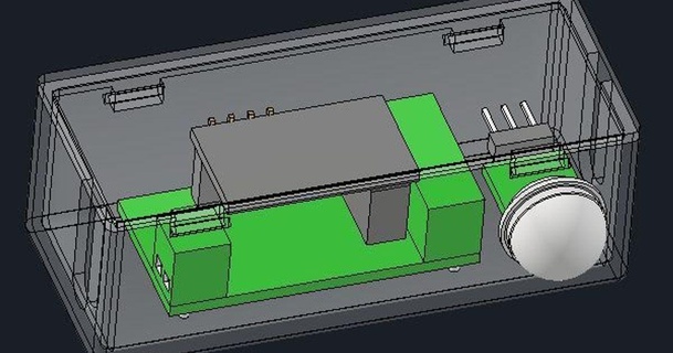 esp 01 pir Kutu tonyno 3D modeller hobi yapımcılar fikirler şeytani 3d print model - Mito3D