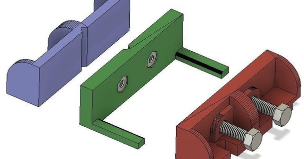 workclamp 65mm x 20mm remix tonyno 3D Models Hobby & Makers Tools thingiverse 3d print model - Mito3D