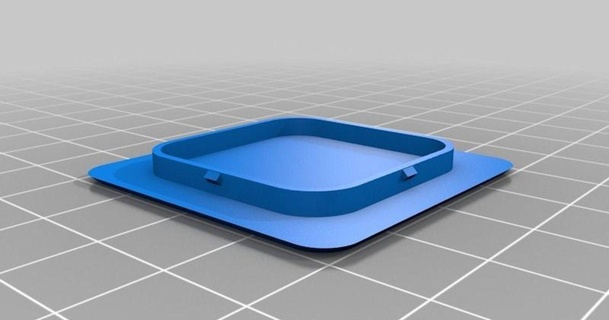 xyzprinting davinci 10 agujero gorra tonyno 3D modelos impresoras accesorios thingiverse 3d print model - Mito3D