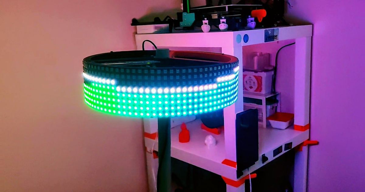 invertiert Panoptikum Emuboy 3D Modelle Hobby Macher Elektronik führt Neopixel 3D print model - Mito3D