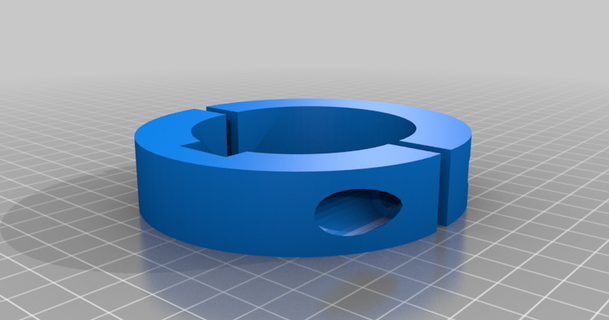 broca pressione eixo colarinho lcsteve 3D modelos passatempo fabricantes Ferramentas thingiverse furadeira poste cerca 3d print model - Mito3D